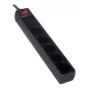 EnerGenie SPG5-C-15 Überspannungsschutz Schwarz 5 AC-Steckdosen 250 V 4,5 m