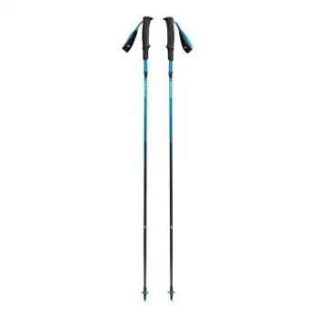 DIAMOND Schwarz DISTANCE CARBON TREKKING POLES, 125CM - DESERT SKY