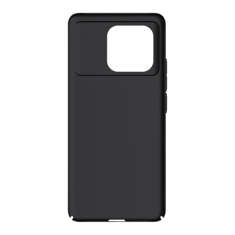 Schutz-Handyhülle Nillkin Super Frosted Shield Pro für Xiaomi Redmi K70E / Poco X6 Pro 5G — schwarz, hart matt rutschfest