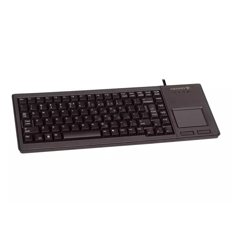 CHERRY XS Touchpad Tastatur Universal USB QWERTY US Englisch Schwarz