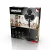 Mesko | Ventilator | MS 7311 | Standventilator | Schwarz | Durchmesser 40 cm | Anzahl Geschwindigkeiten 3 | Oszillation | 45 W