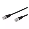Wentronic Goobay BNC Verbindungskabel, Schwarz, 1 m - BNC-Stecker > BNC-Stecker (50272)