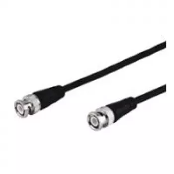 Wentronic Goobay BNC Verbindungskabel, Schwarz, 1 m - BNC-Stecker > BNC-Stecker (50272)