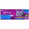 WHISKAS Fish Favourites in Jelly - Nassfutter für Katzen - 40x85 g