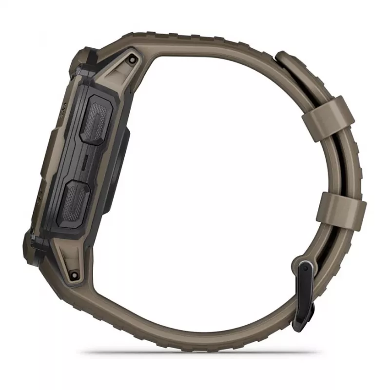 Garmin Instinct 2X Solar Tactical Edition 2,79 cm (1,1) MIP 50 mm Digital 176 x 176 Pixel Touchscreen Grün GPS (Satellit)