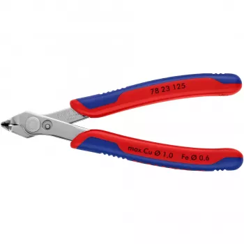 Knipex Super-Knips 78 23 125 Elektronik- und Feinmechanik-Seitenschneider ohne Facette 125 mm