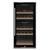 Caso | Weinkühlschrank | WineComfort 24 | Energieeffizienzklasse G | Vitrine | Flaschenkapazität 24 Flaschen | Kühltyp Kompressortechnologie | Schwarz