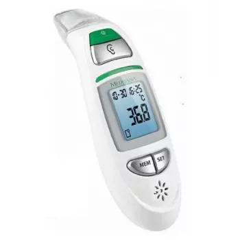 Kontaktthermometer Medisana TM 750 — digitales Kontaktthermometer, Speicher 30, Bereich 0–100 °C, °C/°F, LCD, weiß
