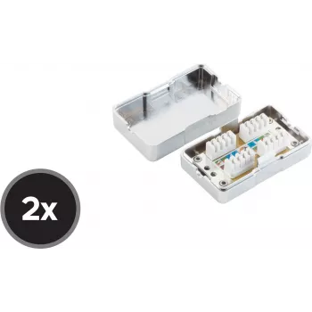 shiverpeaks BS75001-SET2 Cat6 Netzwerk-Wanddose