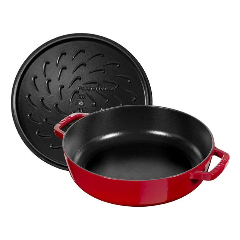 Staub Bräter Chistera 28cm rund kirschrot 40511-474-0 405114740 (40511-474-0)
