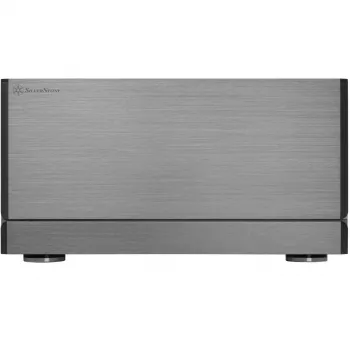 SilverStone Crown 04 PC-Gehäuse SST-CW04TB — HTPC-Formfaktor, SSI-EEB-Unterstützung, dunkelgrau