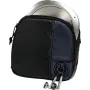 Hama CD-Player-Tasche für Player und 3 CDs, schwarz/blau, Schwarz, Nylon