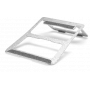 One for All DM 0050 Tragbarer verstellbarer Laptopständer aus Aluminium – faltbar, leicht, höhenverstellbar