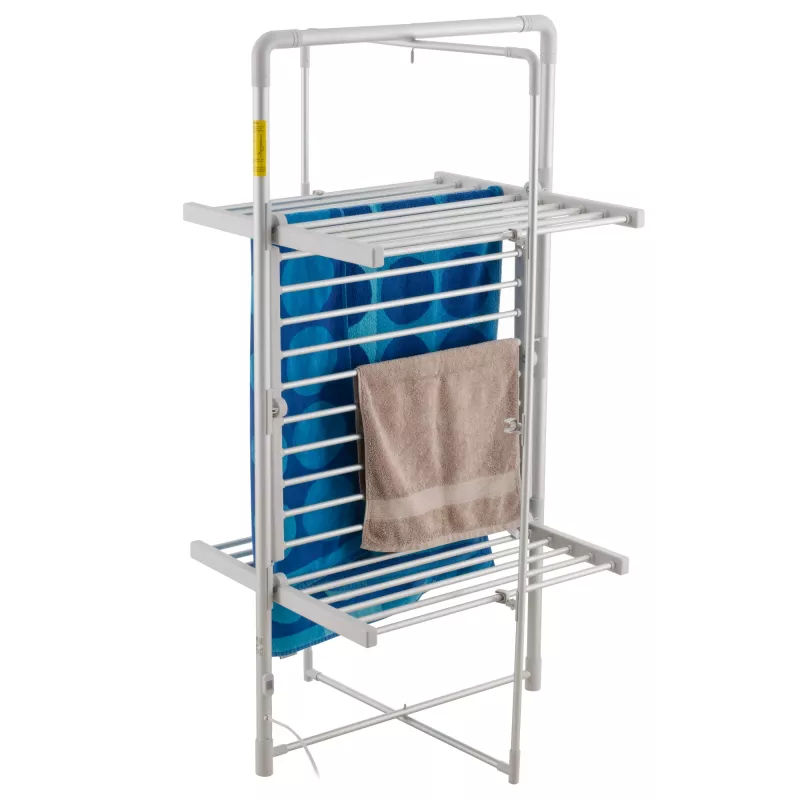 Elektrischer faltbarer Wäscheständer Adler AD 7829 — 300 W, 148×52×90 cm, weiß, freistehend