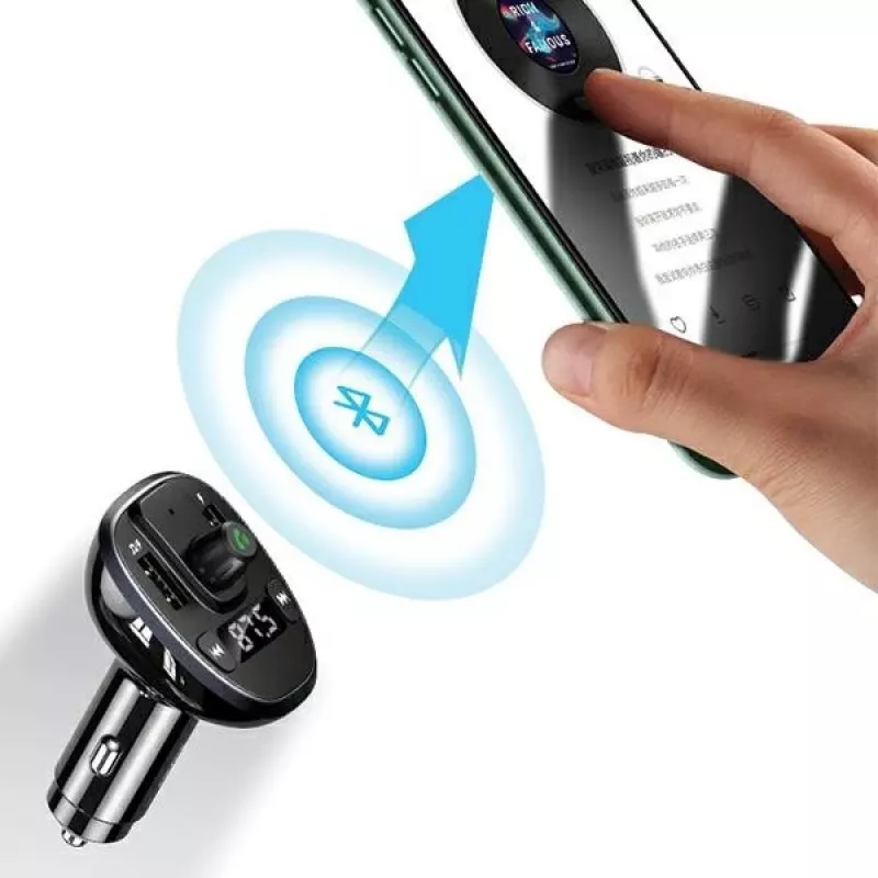 Tragbarer Bluetooth-Lautsprecher usams USA000754 mit UKW-Radio und MP3-Wiedergabe