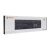 Kabellose Tastatur SBOX WK-131 US, kompaktes Metalldesign, US-Layout