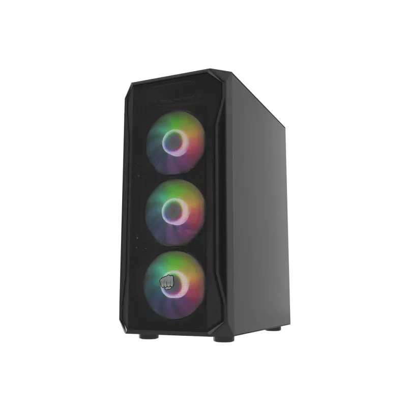 Case Fury Shobo SH4F mit RGB-Fenster und 4 Lüftern MIDI Computer PC