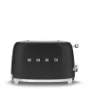 Toaster Smeg 50's Style TSF01BLMEU 2 Scheiben Schwarz Edelstahl