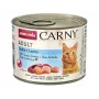 Nassfutter für Katzen animonda ANIMONDA Carny Huhn + Lachs 200 g getreidefrei, adult, 11% Protein