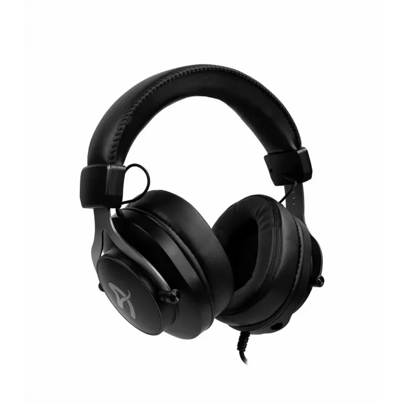 Arozzi Aria Headset mit Kabel, Kopfbügel, Gaming, Schwarz
