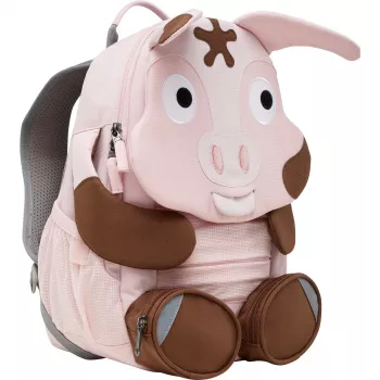 Backpack Affenzahn Big Friend Tonie Pig rosa/braun — Kinderrucksack, kleine Größe