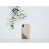 Smartphone-Hülle man and wood für iPhone XS Max – pinker Anzug, schwarz