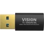 Vision Professional - USB-Adapter - USB Typ A (M) auf 24-polig USB-C (W) - USB3.0 - Schwarz (TC-USB3AC/BL)