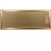 Metall-Fettfilter Respekta MIZ 4138 — Ersatzset, 2 Stück