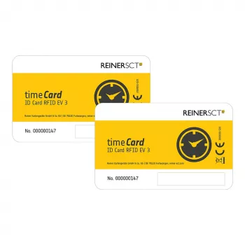 Chipkarte ReinerSCT timeCard Premium 25 DES — sichere Smartcard für Zeiterfassung und Zutritt