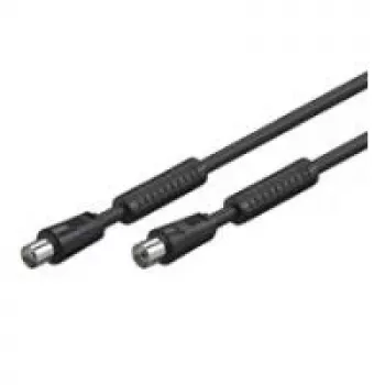 Wentronic 50729 Koaxialkabel Schwarz