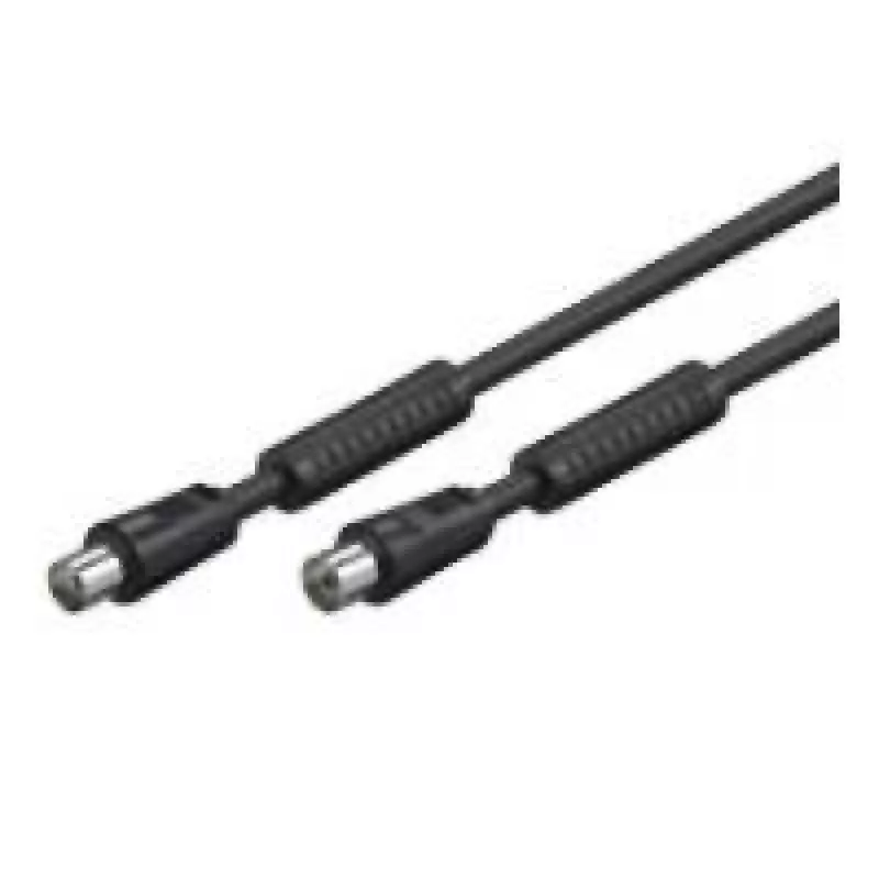 Wentronic 50729 Koaxialkabel Schwarz