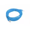 Patchkabel LANBERG PCU6-20CC-0300-B RJ45 Cat.6 3 m Blau U/UTP CCA 250 MHz