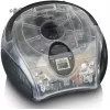 Tragbares Radio mit CD-Player Lenco SCD-24TR — FM, 4W Ausgang, LCD, Teleskopantenne, Netz-/Batteriebetrieb, 6×C-Batterien