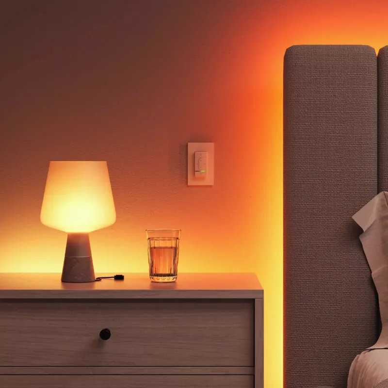 Intelligenter Funk-Schalter Nanoleaf N4400C02-1BUT — batteriebetrieben, anpassbare Steuerung für intelligente Leuchten und Geräte