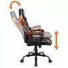 PC-Gaming-Stuhl Subsonic SA5573-D4 gepolsterte Sitzfläche Schwarz Orange