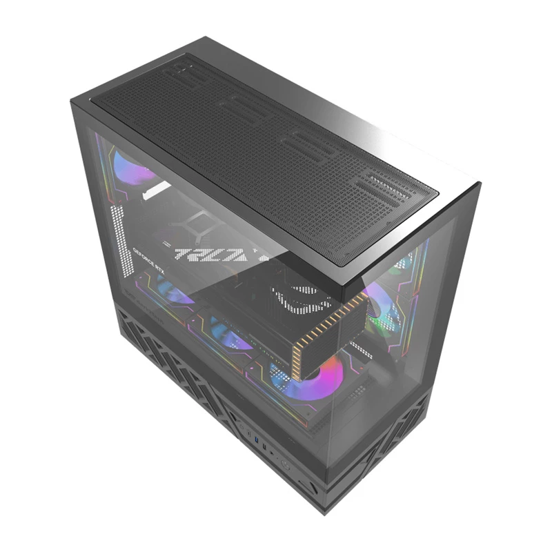 Computergehäuse DarkFlash DS950 (schwarz) – Midi-Tower ATX-kompatibel