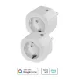 Smart-Steckdosen-Bundle Omajin OBU-2SP-SK-01 2er-Pack WLAN mit Energieüberwachung