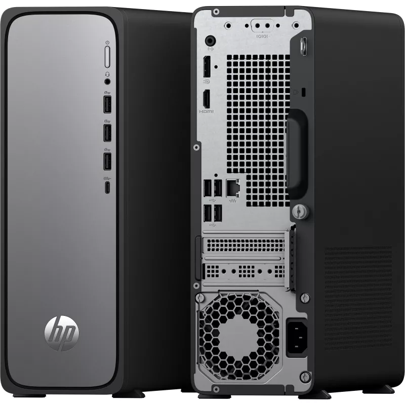 HP OmniDesk S03-0053ng - Slim Desktop - Core i5 i5-14400 / 2.5 GHz - RAM 16 GB - SSD 512 GB - NVMe - UHD Graphics 730 - Wi-Fi 6, Bluetooth, 1GbE - Wi-Fi: 802.11a/b/g/n/ac/ax, Bluetooth