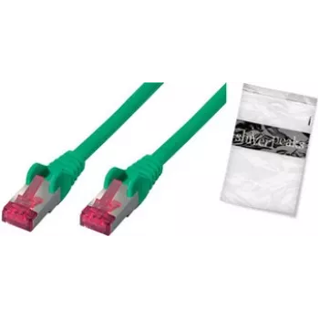 Netzwerkkabel ShiverPeaks BS75711-AG Grün 1m Cat6a S/FTP
