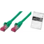 Netzwerkkabel ShiverPeaks BS75711-AG Grün 1m Cat6a S/FTP