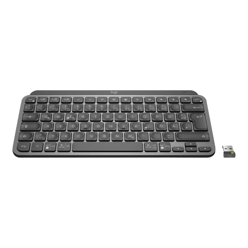 Logitech MX Keys Mini for Business - Tastatur - hintergrundbeleuchtet - kabellos - Bluetooth LE - QWERTY - Italienisch - Graphit