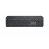 Logitech MX Keys for Business - Tastatur - hintergrundbeleuchtet - Kabellos - Bluetooth, 2,4 GHz - QWERTY - GB - Graphite (920-010250)