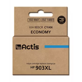 Actis KH-903CR Tinte (Ersatz für HP 903XL T6M03AE; Standard; 12 ml; Cyan) - Neuer Chip