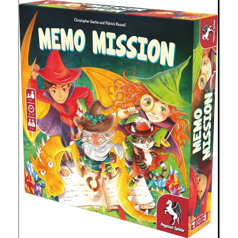 Memo Mission, Brettspiel