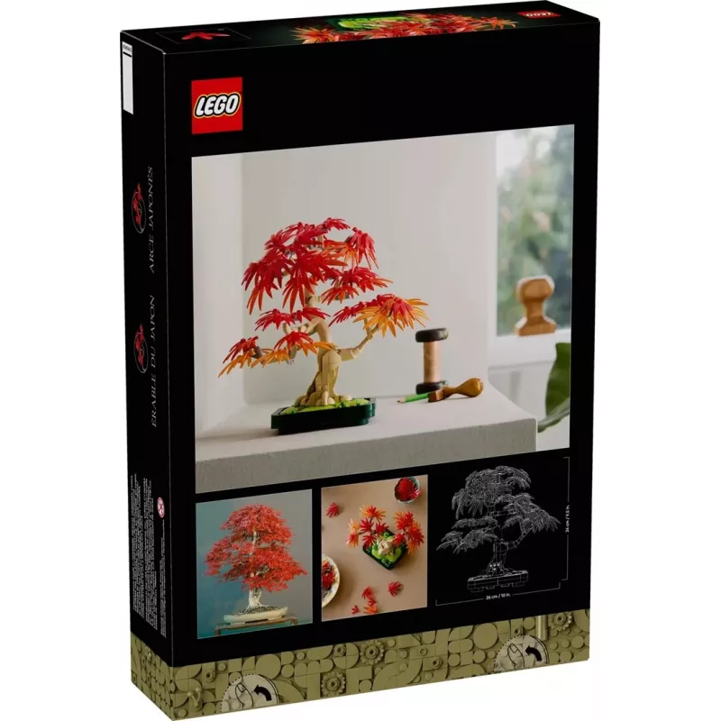 LEGO BOTANICALS 10348 Japanischer Rotahorn-Bonsai-Baum