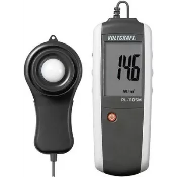 Voltcraft PL-110SM Solar-Messgerät, Photovoltaik-Messgerät, Photovoltaik-Analyse LCD, 0 - 1999 W/m² (PL-110SM)