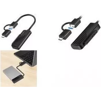 LogiLink AU0062 - Adapter USB 5 Gb/s zu SATA - Adapter - Digital/Daten (AU0062)