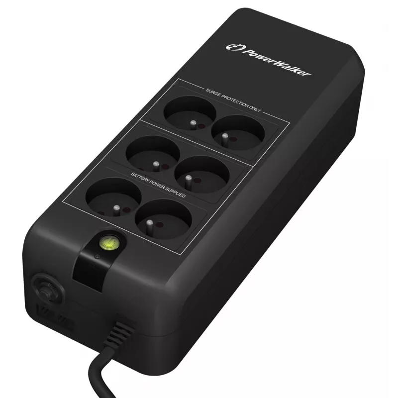 PowerWalker VFD 600 APFC FR Standby (Offline) 0,6 kVA 300 W 6 AC-Ausgänge