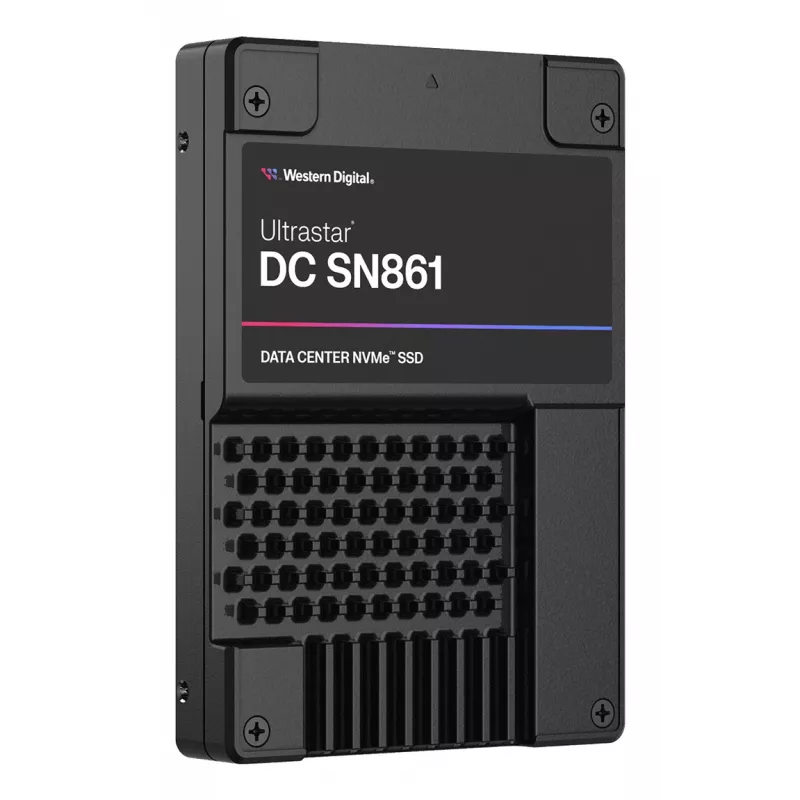 SSD-Festplatte Western Digital 3,84 TB U.2 PCI Express 5.0 NVMe Ultrastar DC SN861