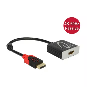 Kabel DisplayPort HDMI DeLOCK 0,2 m